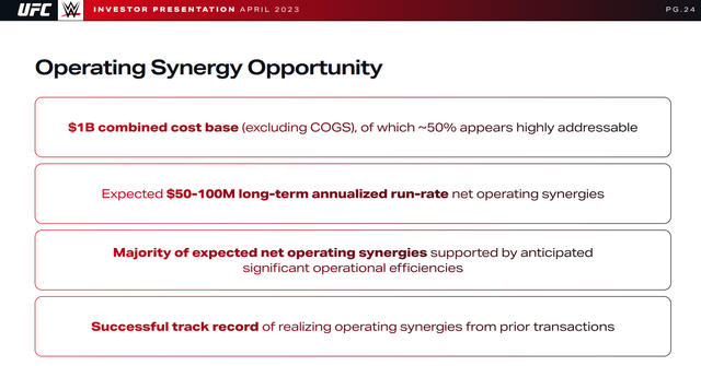 TKO Operating Synergies